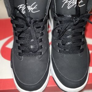 Nike Black Air Flight Classic Size 7.5 Men's / 9-9.5 Women's  With Box